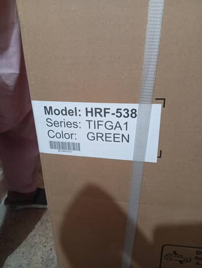 Brand New Haier HRF-538 Twin Inverter+ Refrigerator – Green