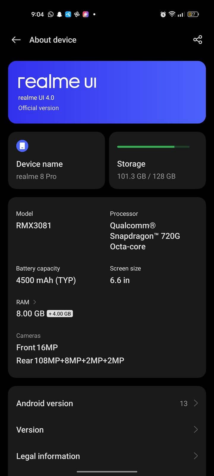 Realme 8 Pro 5