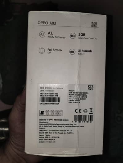 OPPO A83
