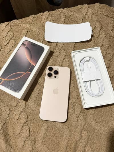 Apple iphone 16 pro max PTA Approved urgent sale wtp no 0305=3807856