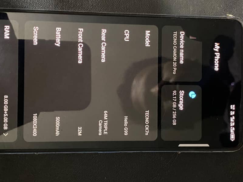 Tecno CAMON 20 Pro 0