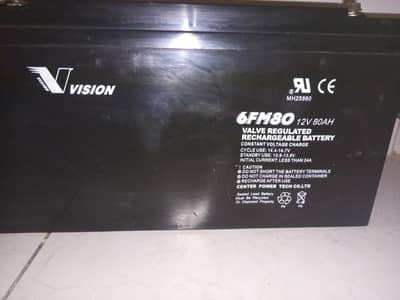 Lead Acid drycell Batteries 12 volt -80Ah German Brand
