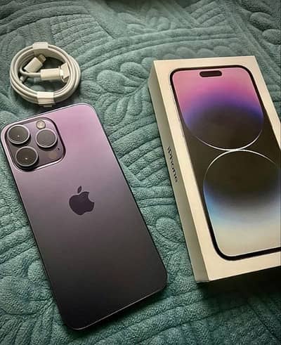 Apple Iphone 14 pro max official pta approved 256gb water pack