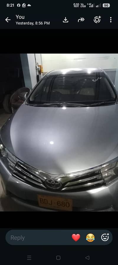 Toyota Corolla GLI 2015