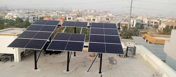 solar structure and installation