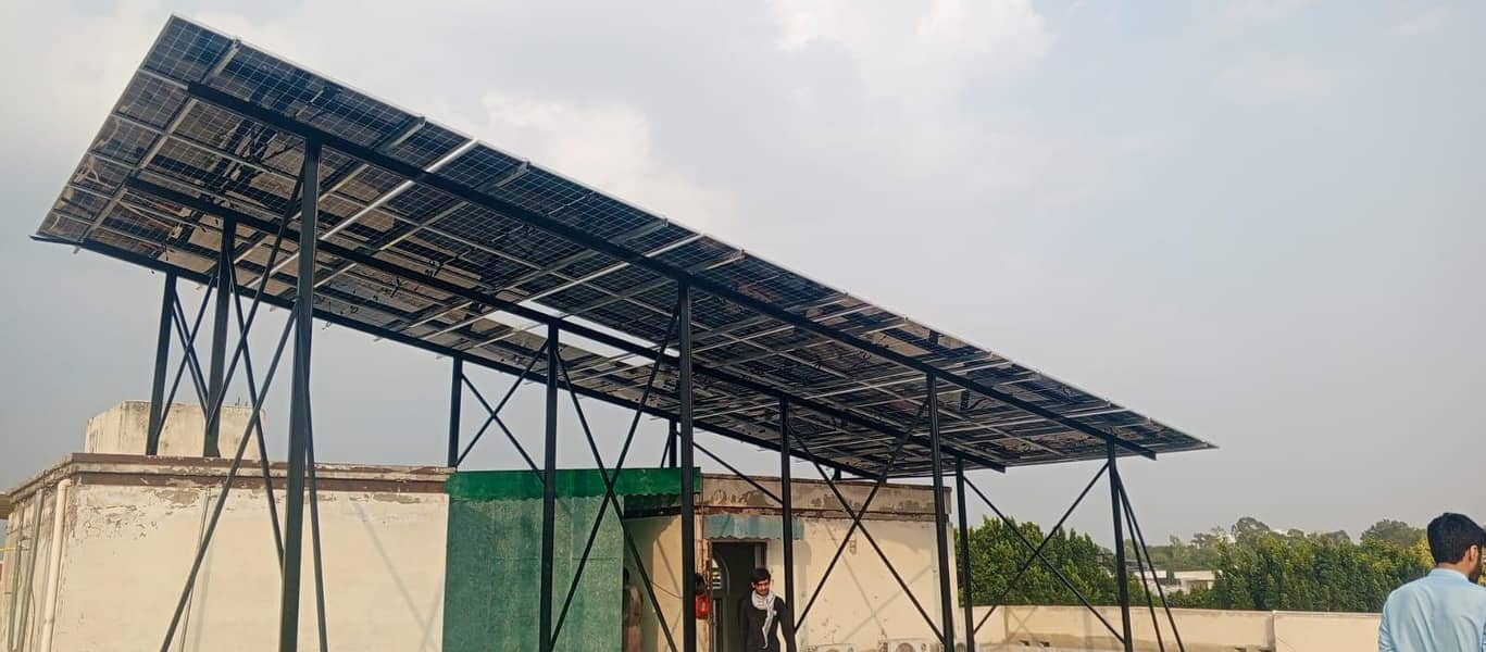 solar structure and installation 1
