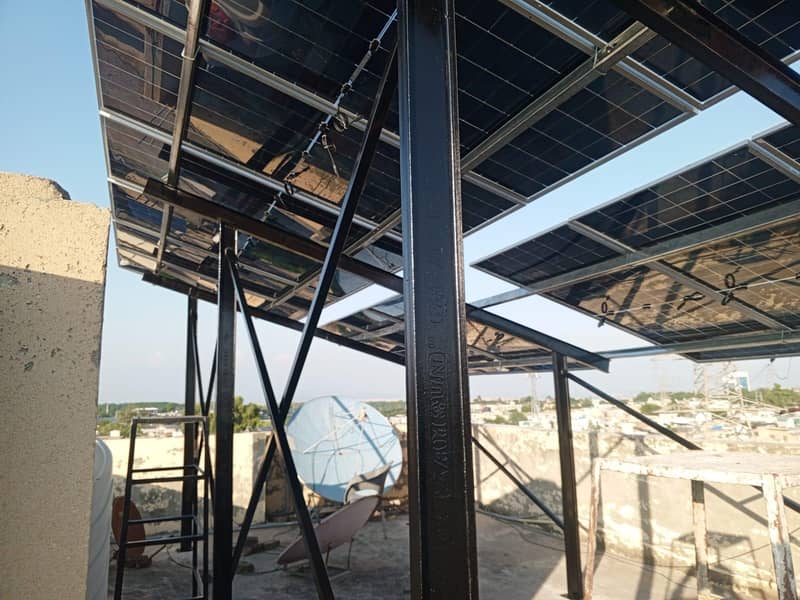 solar structure and installation 2