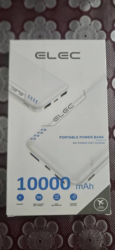 ELEC Power Bank 10000mAh Fast Charging Power Bank