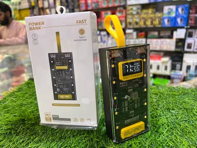 Large Capacity Power Bank 20000mAh with LED Digital Display
