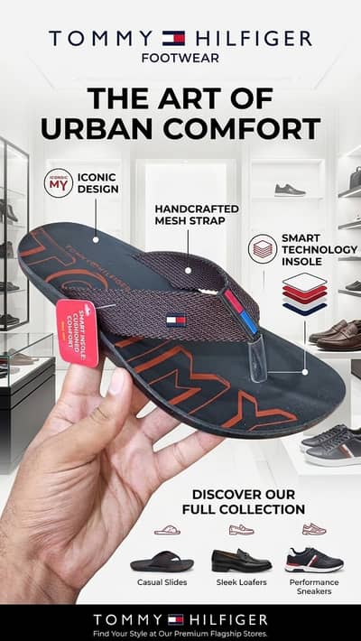 Title: Step into Comfort: Tommy Hilfiger Footwear