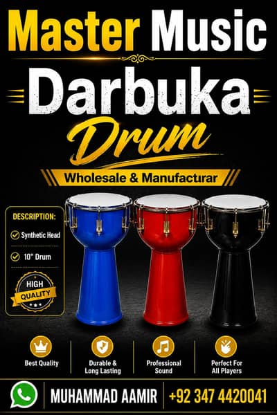 Darbuka available 10" 0347-4420041