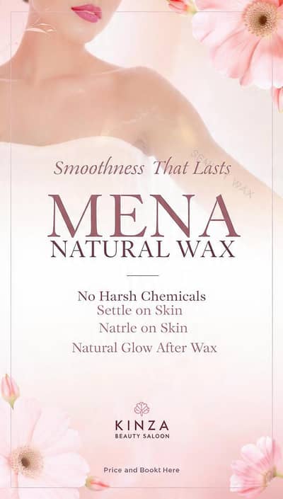 meena wax  kinza salon