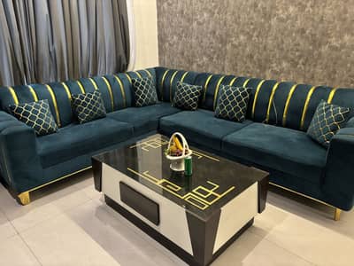 L sharped sofa for sale 7 seater excellent condition