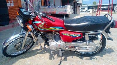 Honda 125 CG model 2018 WhatsApp 03 25 43 45 814