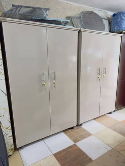 Brand New 2 Door Wardrobe | Double Hanging & Folding Shelves