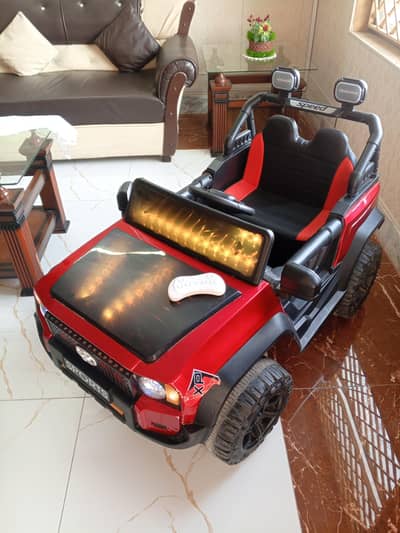 kids jeep 10/10 condition