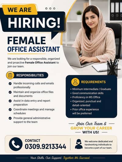 Female Office Assistant