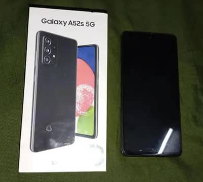 Samsung a52s 5g complete box