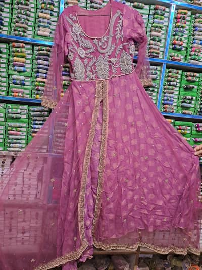 Tarkashil fenci suit with duppata and trozer