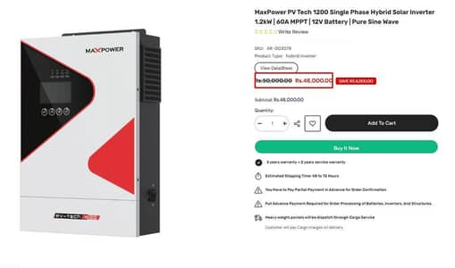 MAXPOWER 1200W
