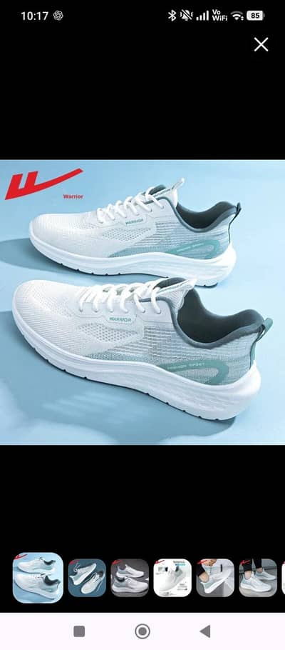 Warrior lightweight running sneakers