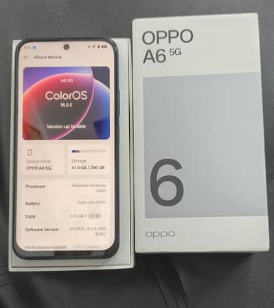OPPO A6 5G 8+8/256 Non PTA