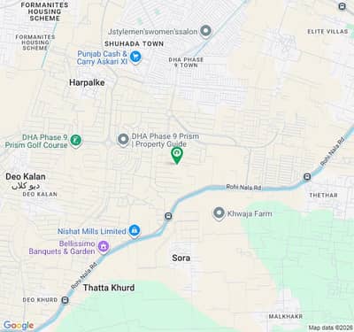 Plot No. 1125 Block P Area 20 Marla Direct Plot For Sale In DHA Phase 9 Prism Lahore