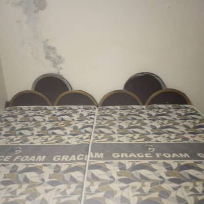 Bed. . . both are single beds