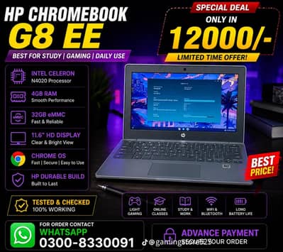 HP CHROMEBOOK G8 EE