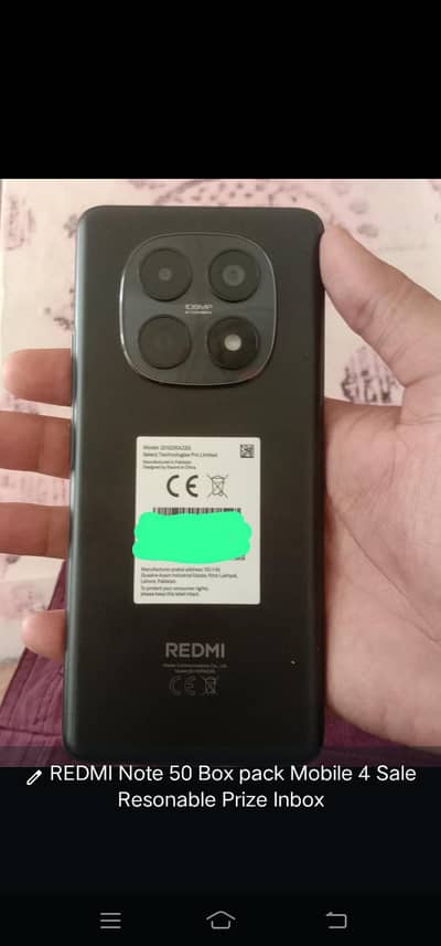 Realme Note 50 Edge Wala Brand New