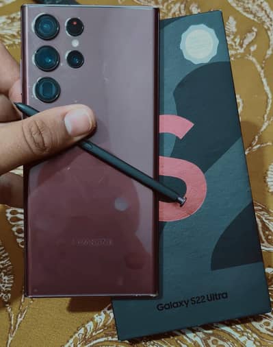 Samsung S22 Ultra with box official
