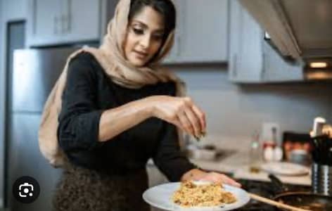 Female cook required for a family