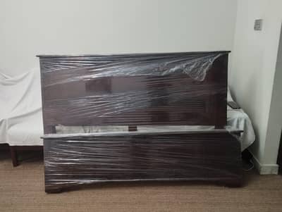 Double Bed Solid Wood