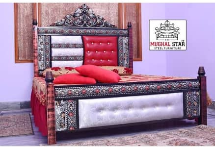Double Bed/Iron double bed/Single Beds/iron Bed/Furniture/Steel Bed