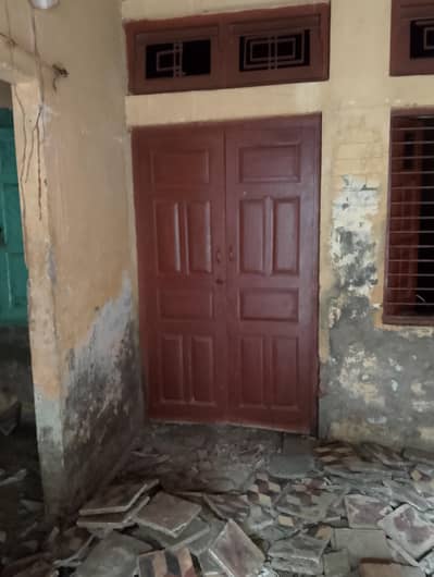 diyar door with iron frame