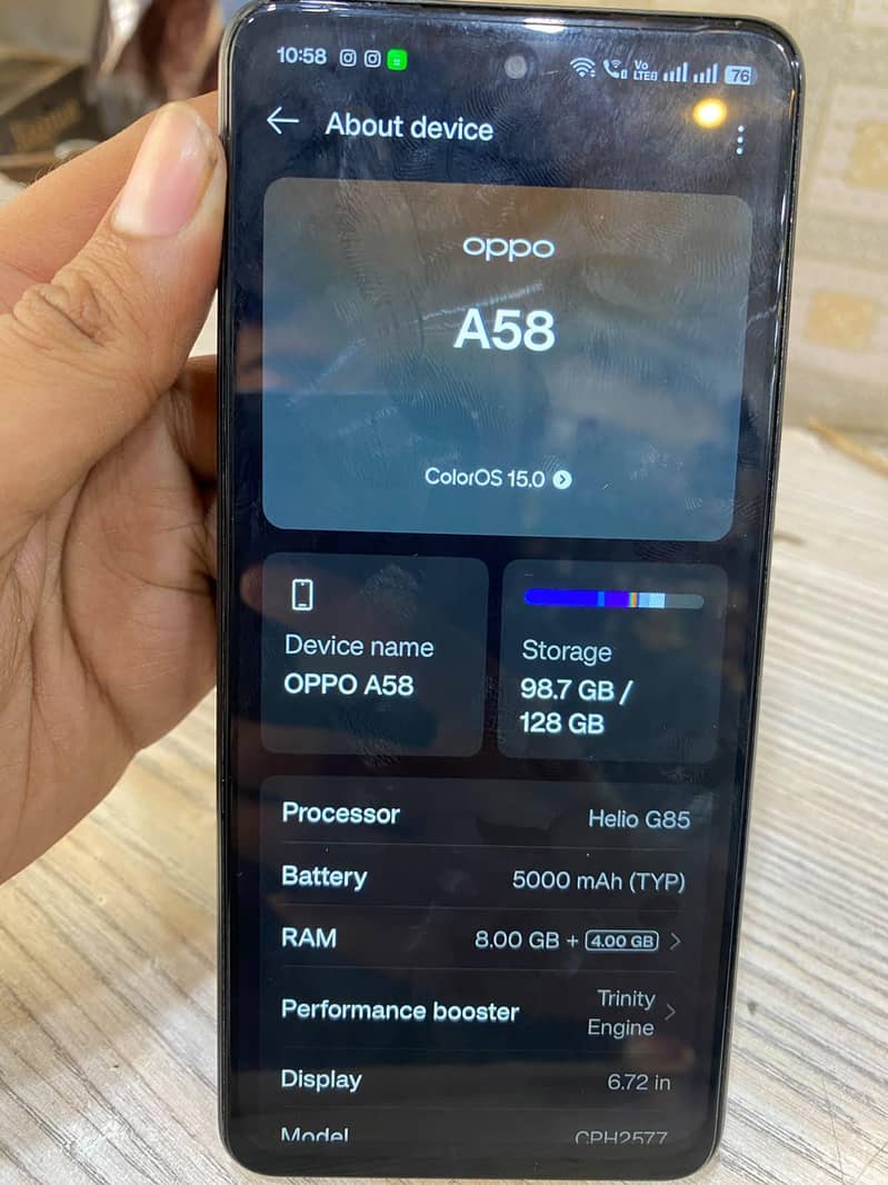 OPPO A58 1