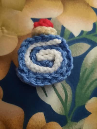 crochet rolled cake