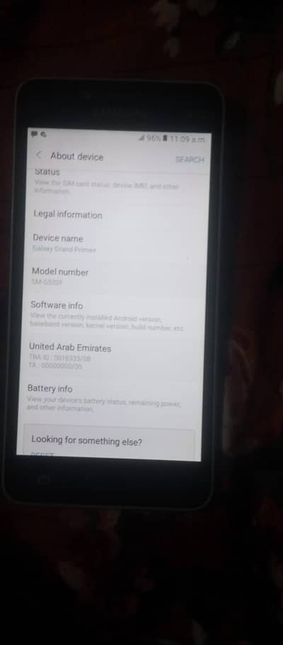 Samsung Mobile Grand Prime Plus
