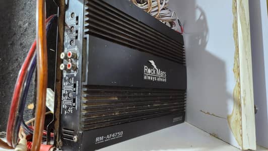 Rockmars Amplifier and Kenwood woofer