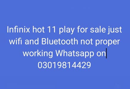 Infinix hot 11 play