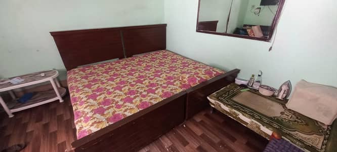 2 Single Wooden Beds for Sale – Lahore
