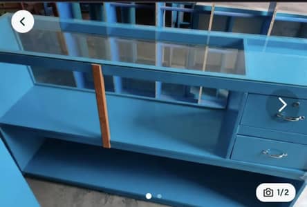 Shop Counters Set for Sale – Glass Display Counter & Cash Counter