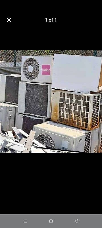 Purana AC hana scale kara acha qimat ma khareeda ga