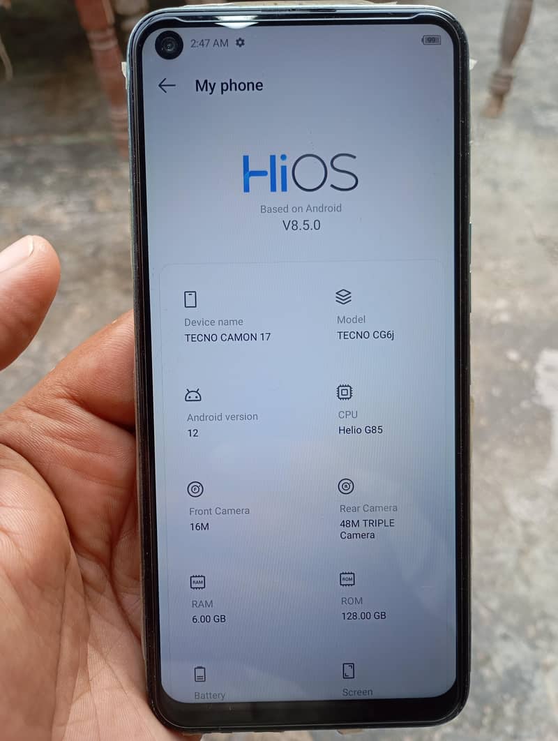 Tecno Camon 17 4