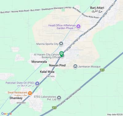 3 Marla Residential Plot Are Avaliable For Sale On Easy Installments Payment Plan Of 3.5 Years In Al-Haram City Lahore.