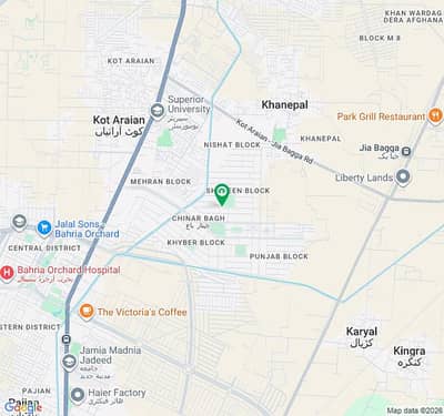5 Marla Residential Plot Avaliable For Sale In Chinar Bagh Extension.