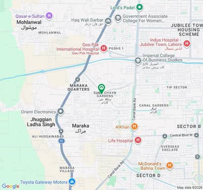 18 Kanal Land Is Available For Rent On Main Multan Road .