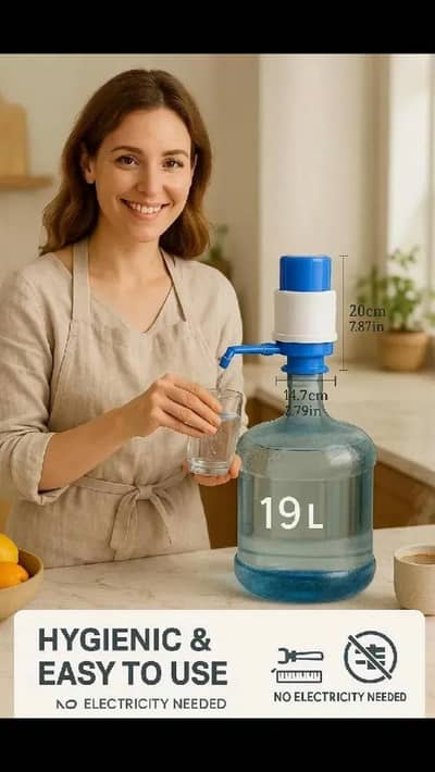 Premium Water Dispenser Pump for 19L & 20L Bottles