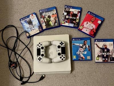 Sony PlayStation 4 Slim 500GB White Edition – For Sale