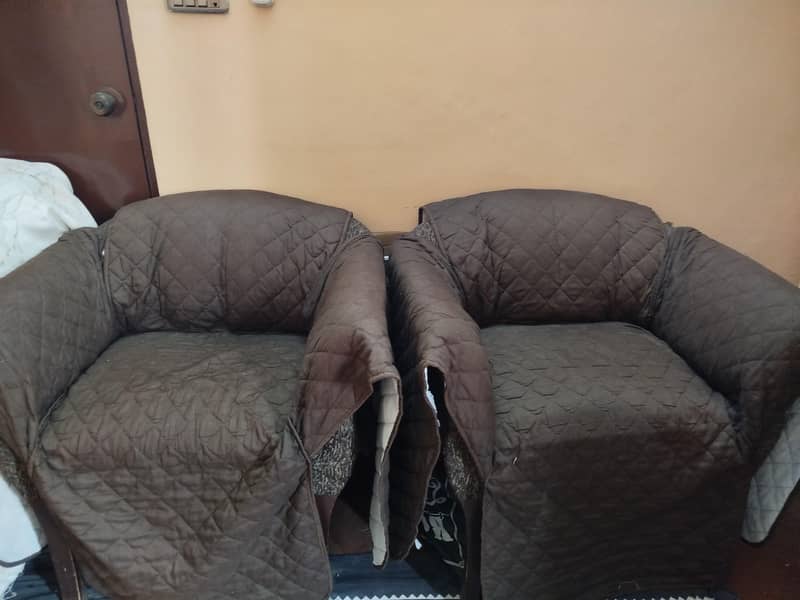 sofa set with covers 2